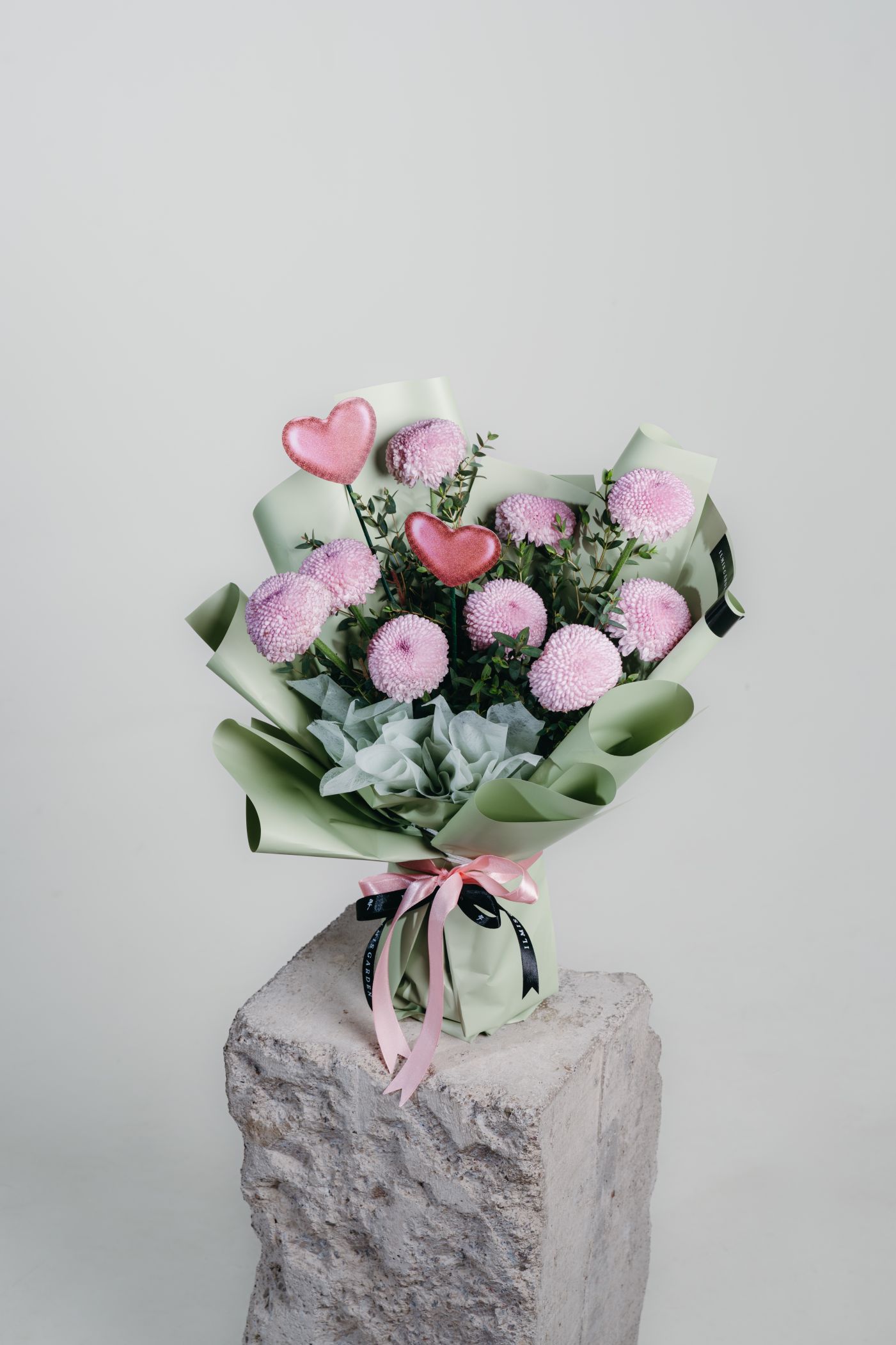 Blushing Heart Bouquet